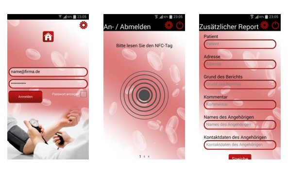 Smartphone App Pflegedienst und Häusliche Krankenpflege